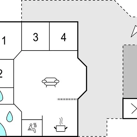 Nyaraló Stikkelsbaervej Tarm Iv *
